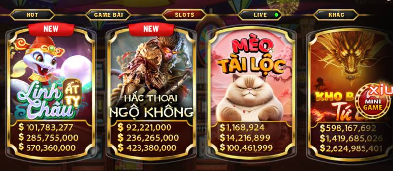 Go88 Mzone - game đổi thưởng tài xỉu, cổng game Go88 uy tín số 1 9/2025 5 Slot games – Phần thưởng khổng lồ